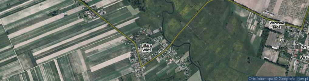 Zdjęcie satelitarne Stara Wieś ul.